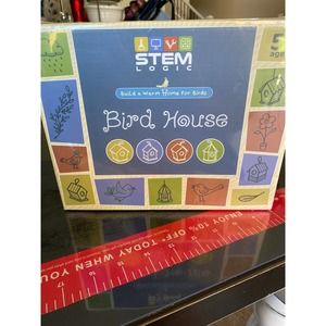 Bird House Art & Craft Kit for Kids STEM Birdhouse Activities Projects Ages 5-12